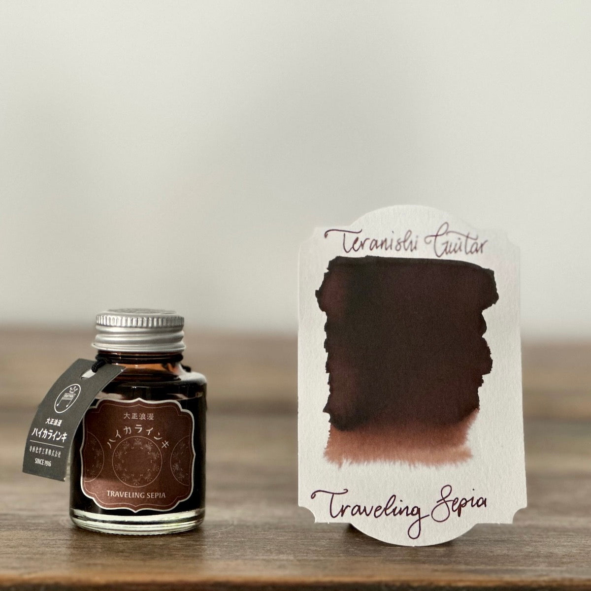 Teranishi Guitar Taisho Roman Haikara Ink - Traveling Sepia