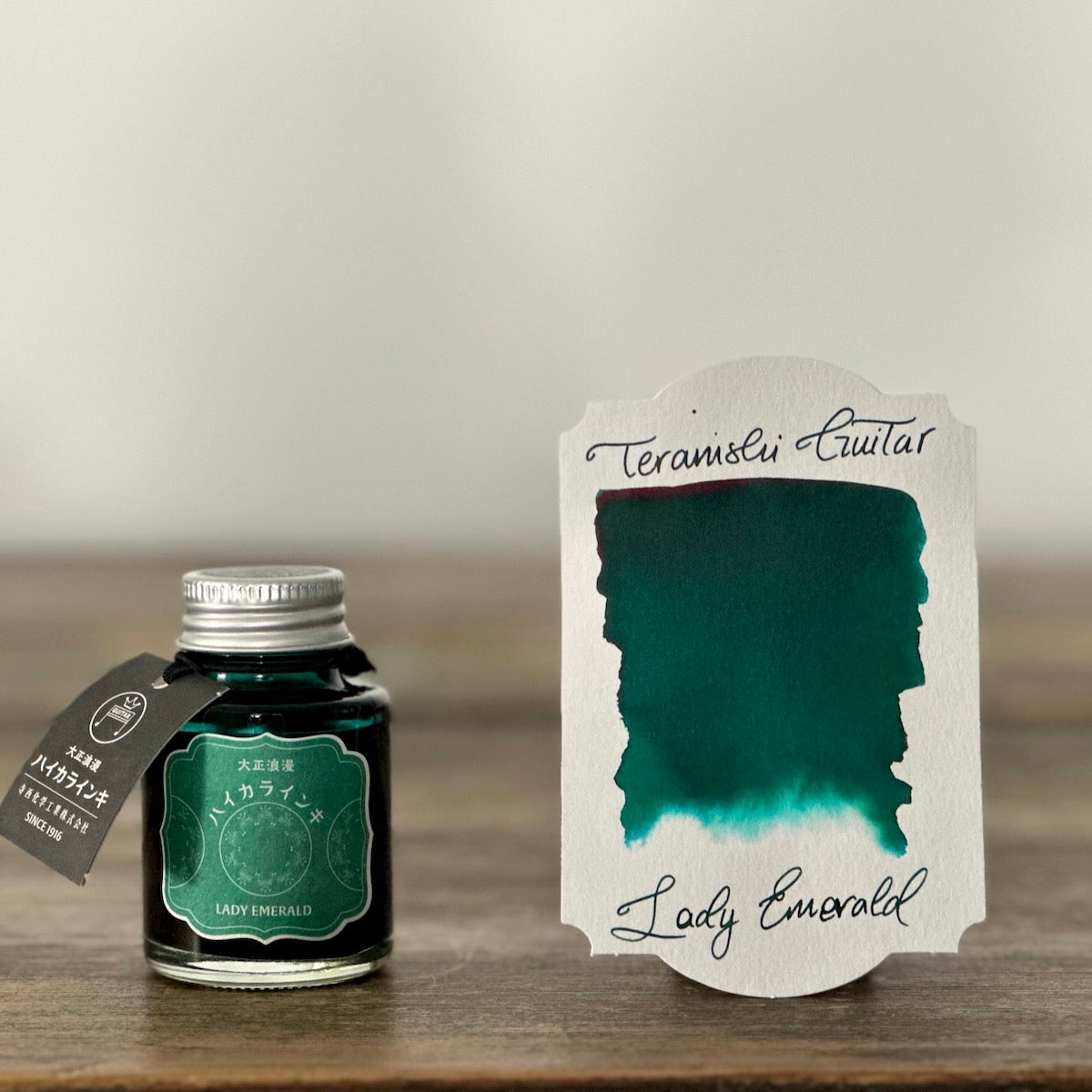 Teranishi Guitar Taisho Roman Haikara Ink - Lady Emerald