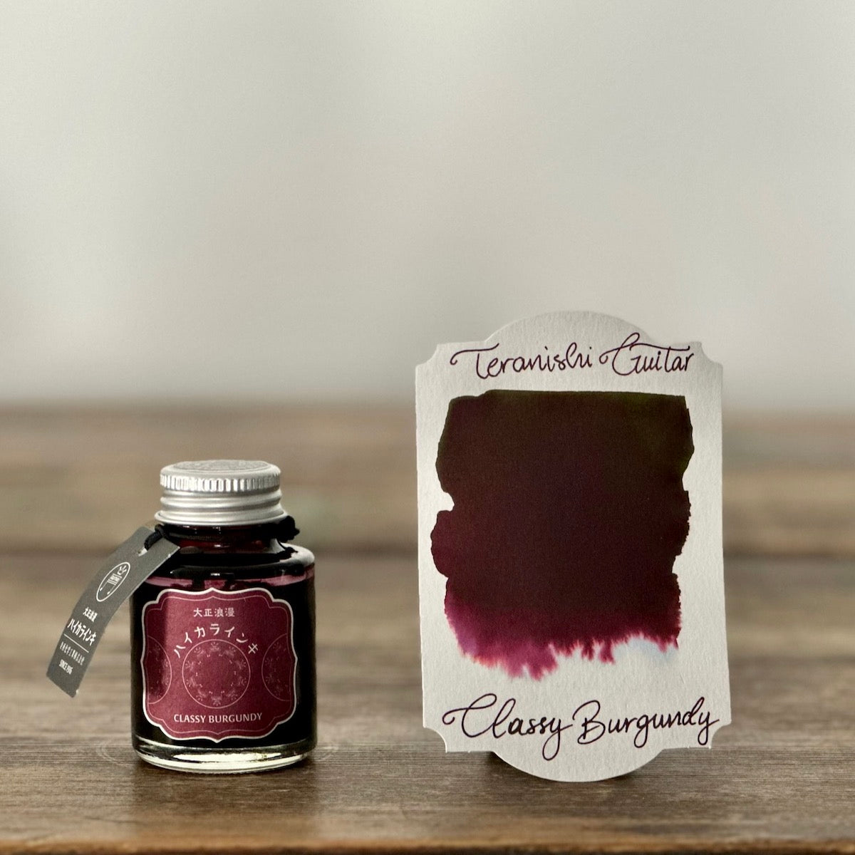 Teranishi Guitar Taisho Roman Haikara Ink - Classy Burgundy