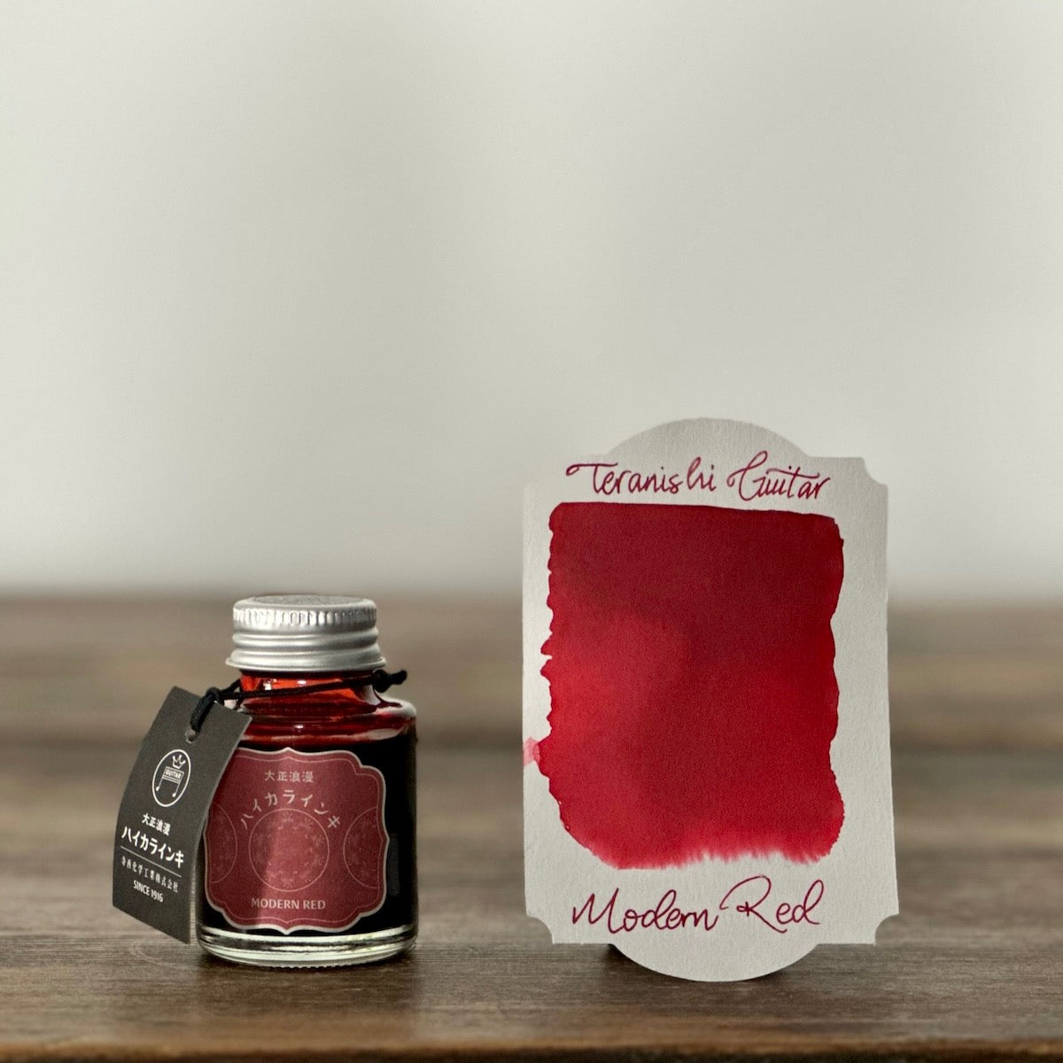 Teranishi Guitar Taisho Roman Haikara Ink - Modern Red