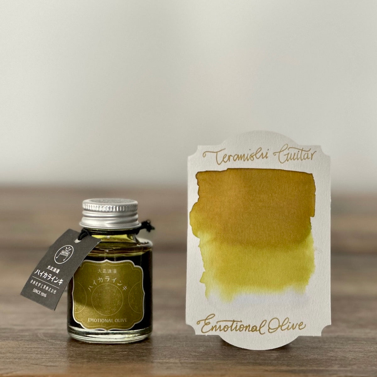 Teranishi Guitar Taisho Roman Haikara Ink - Emotional Olive