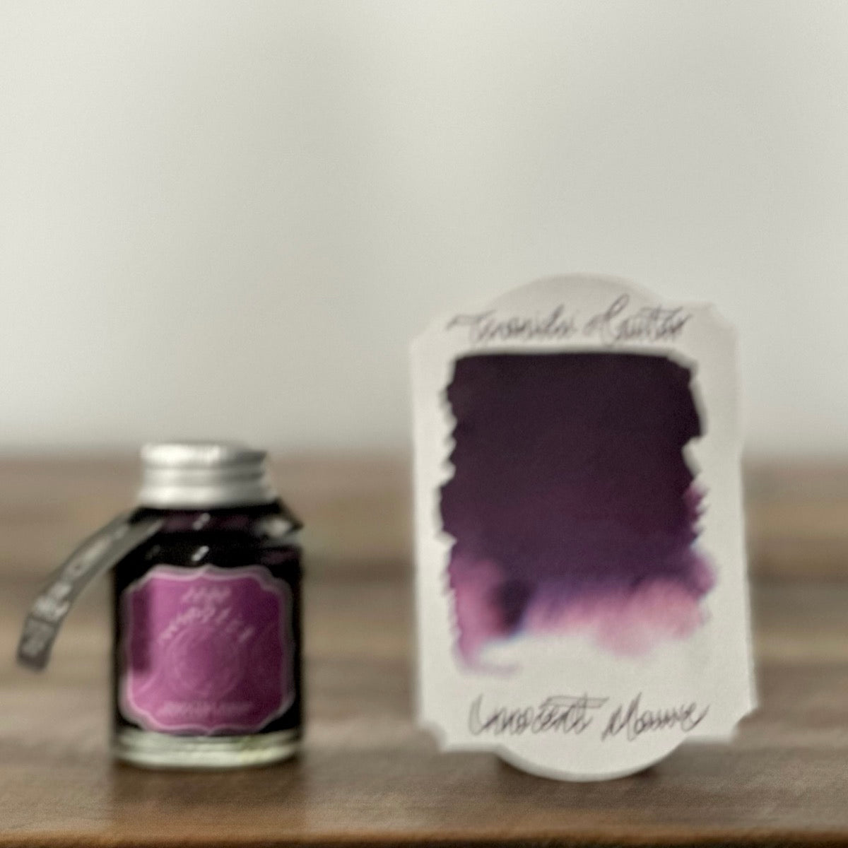 Teranishi Guitar Taisho Roman Haikara Ink - Innocent Mauve