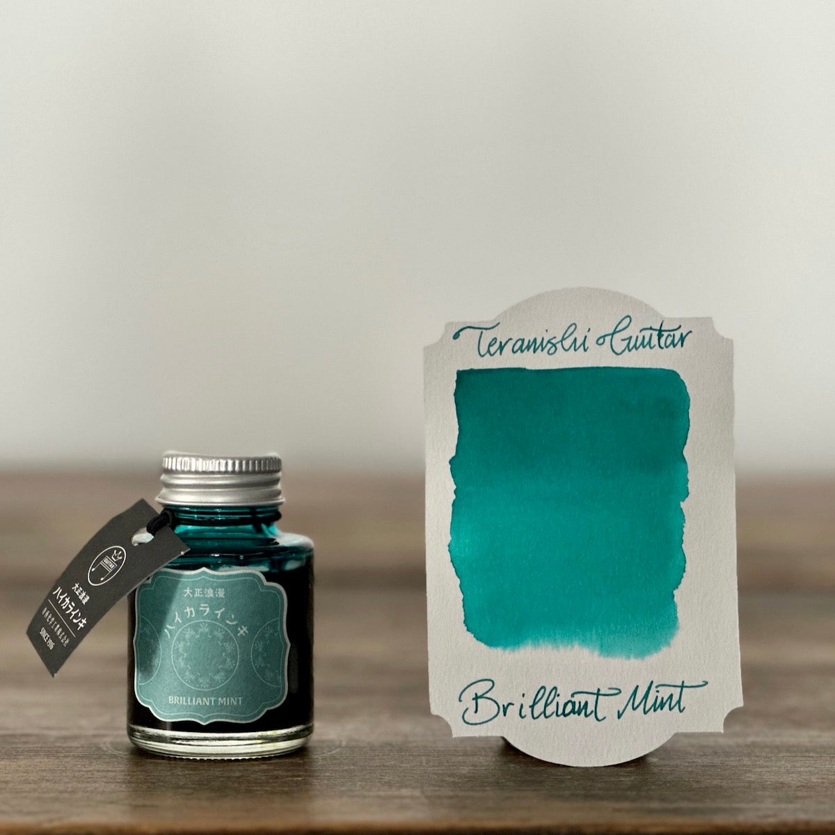 Teranishi Guitar Taisho Roman Haikara Ink - Brilliant Mint