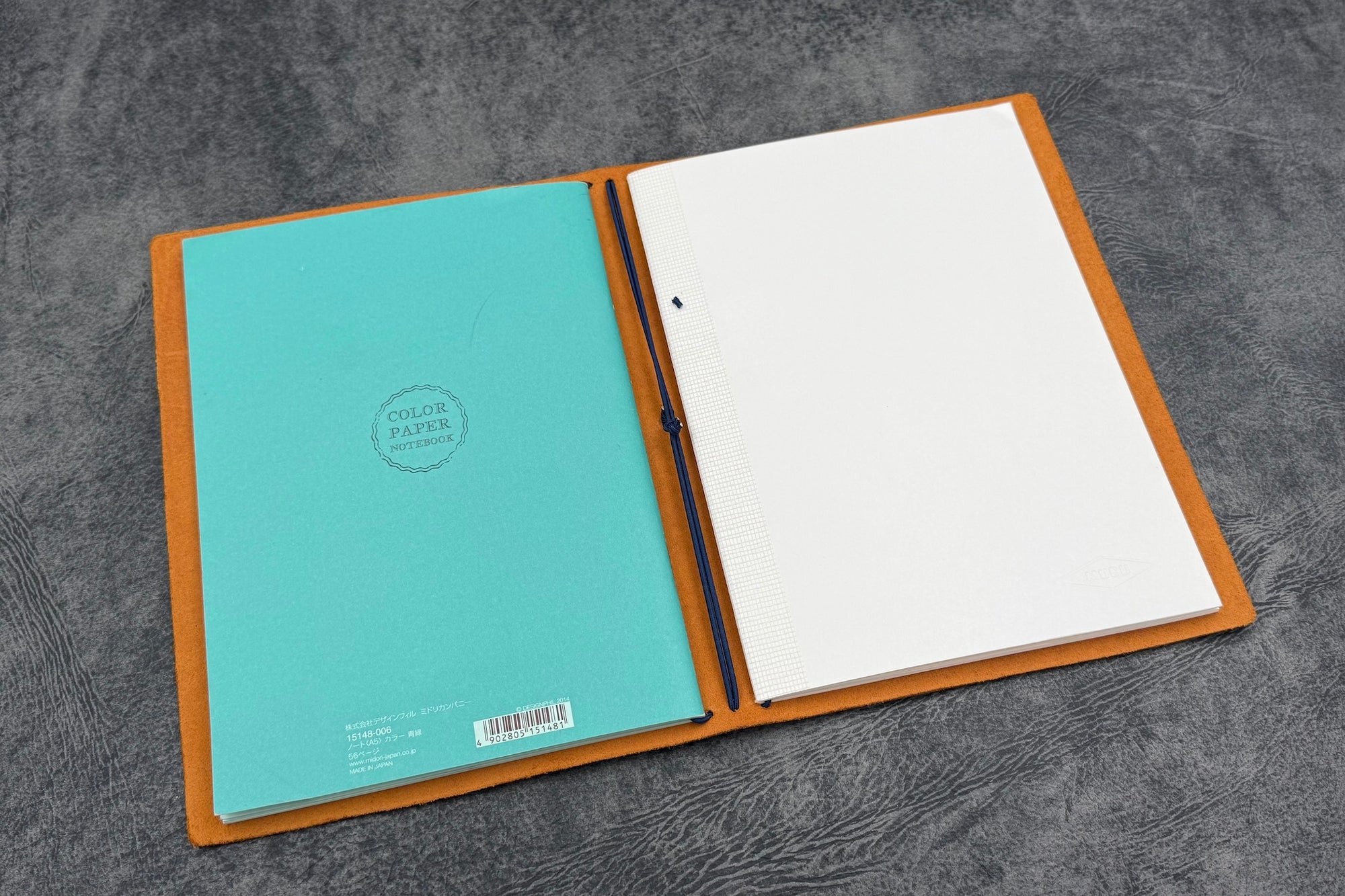 Traveler's Notebook Deri Kılıf - Crazy Horse Taba