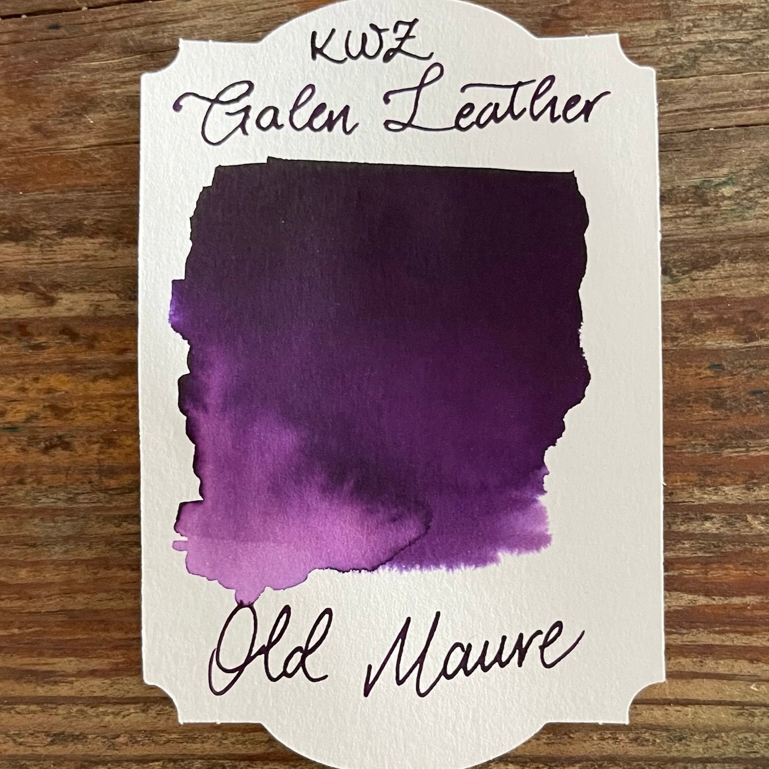 KWZ x Galen Old Mauve Mürekkep