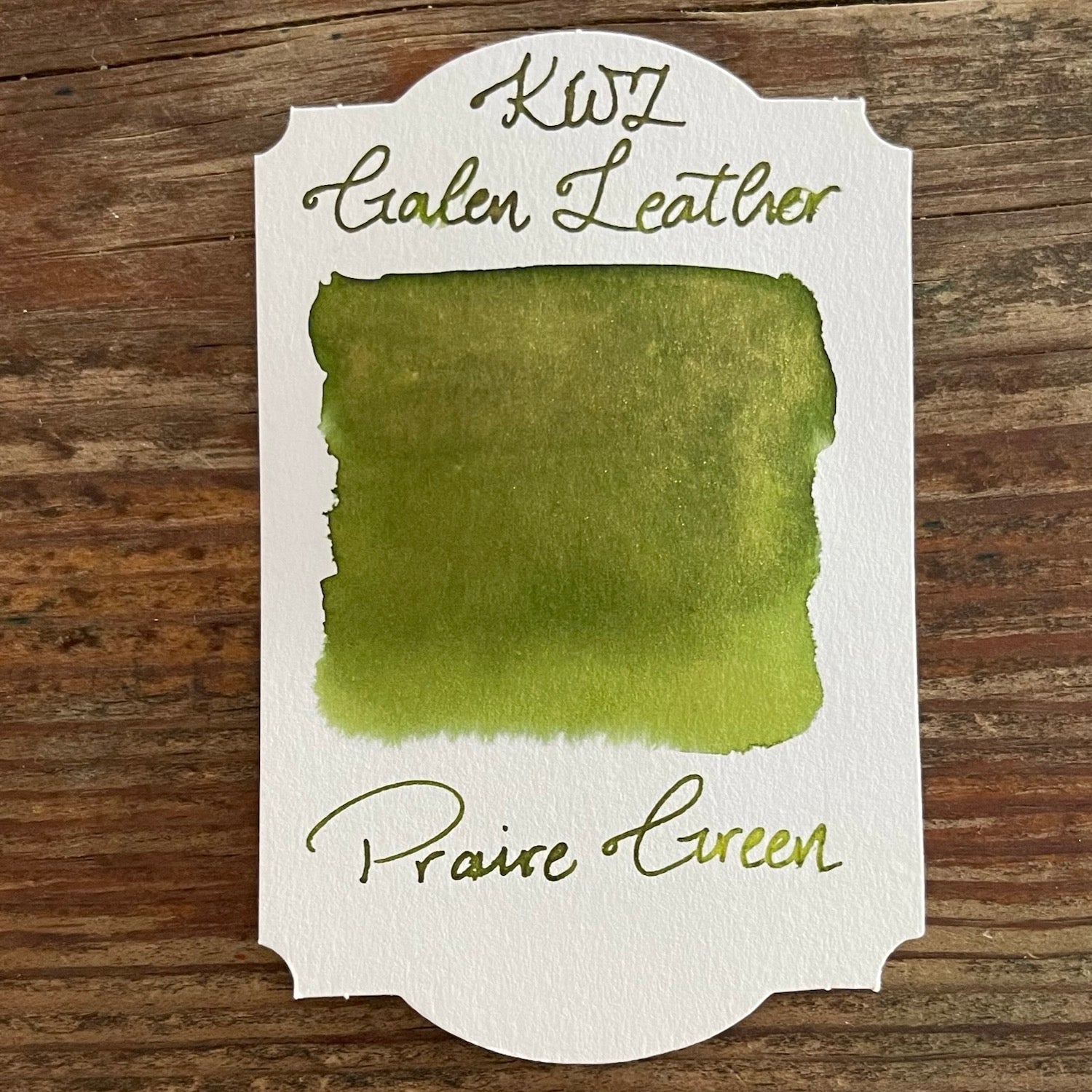 KWZ x Galen Prairie Green Mürekkep