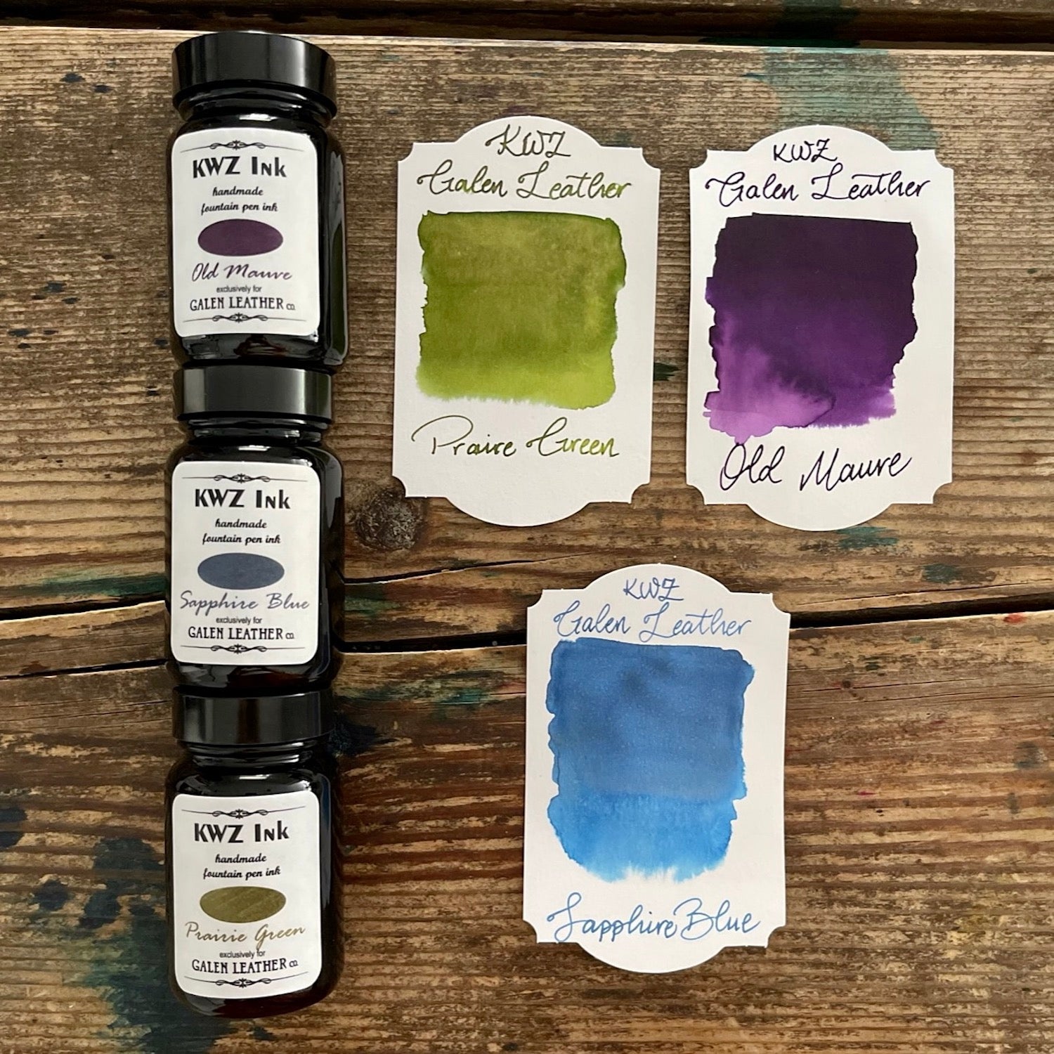 KWZ x Galen Saphire Blue Mürekkep