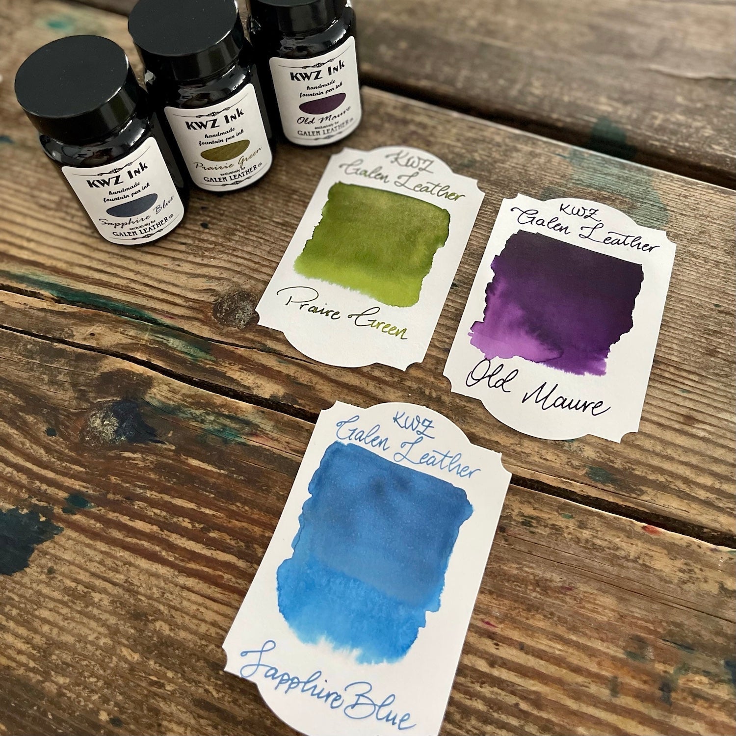 KWZ x Galen Saphire Blue Mürekkep