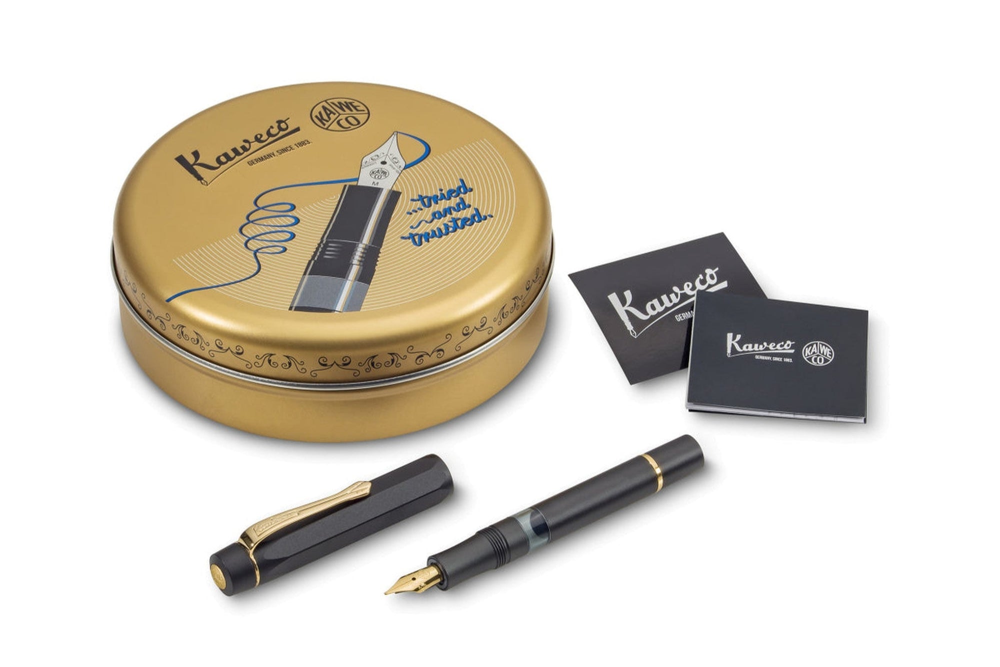 Kaweco AL Sport Pistonlu Dolma Kalem - Siyah