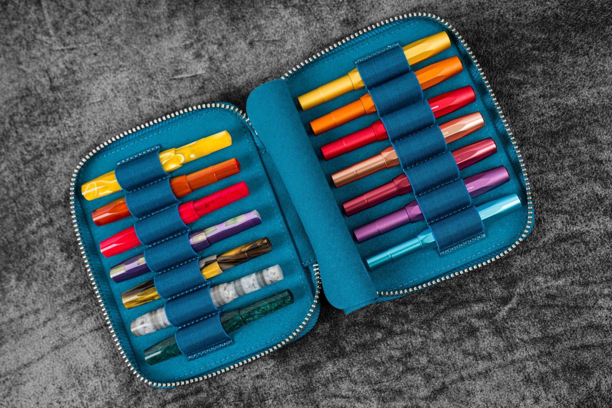 Kaweco Koleksi̇yonerleri̇ İçi̇n 14&#39;lü Kalemli̇k - C.H. Okyanus Mavi