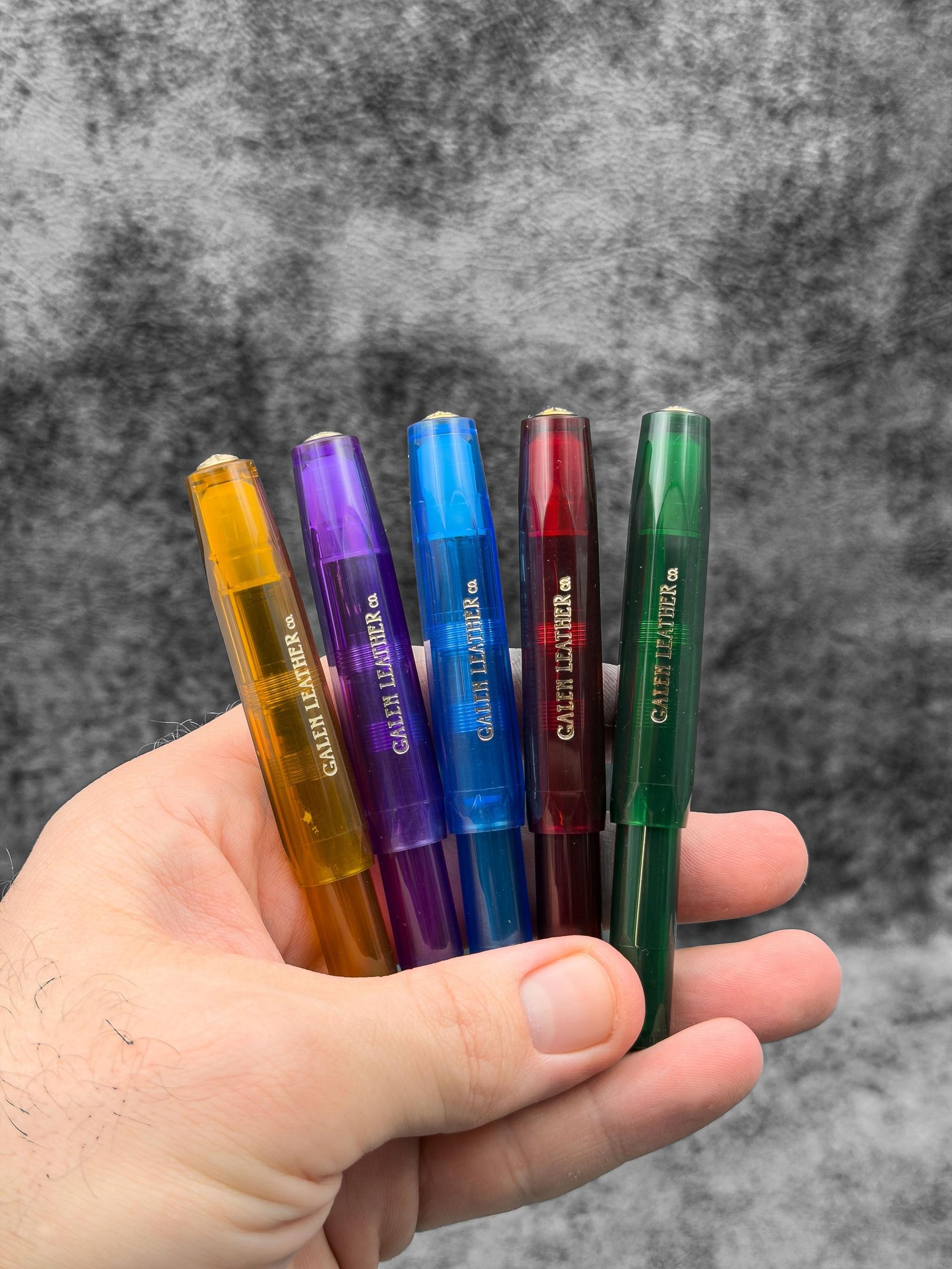 Kaweco Sport Vivianite Dolma Kalem - Galen Leather Edisyonu