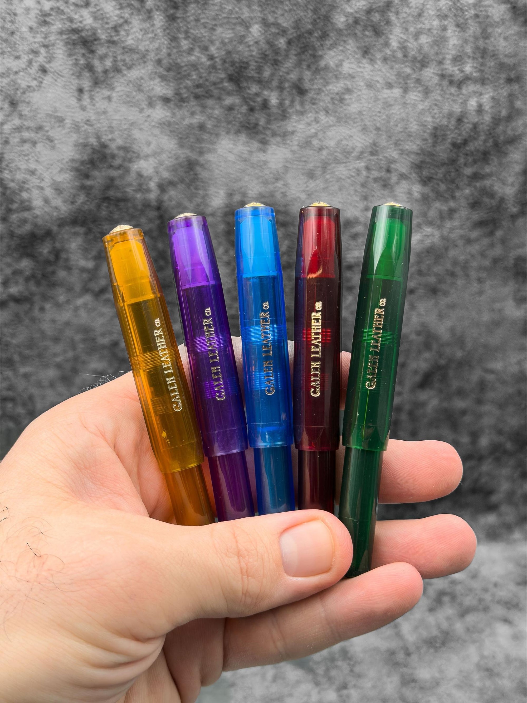 Kaweco Sport Vivianite Dolma Kalem - Galen Leather Edisyonu