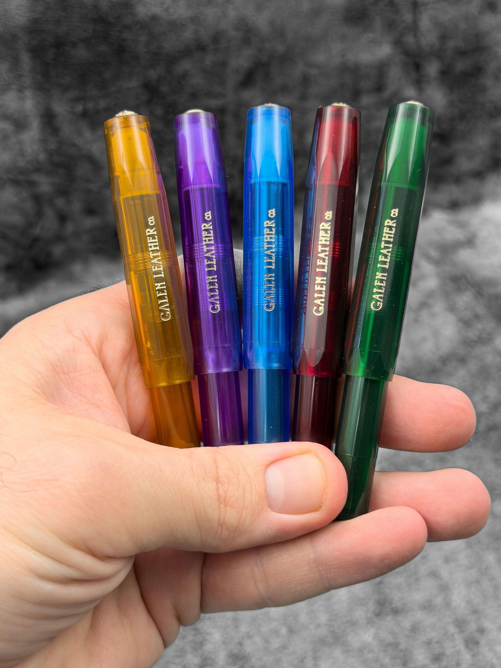 Kaweco Sport Vivianite Dolma Kalem - Galen Leather Edisyonu