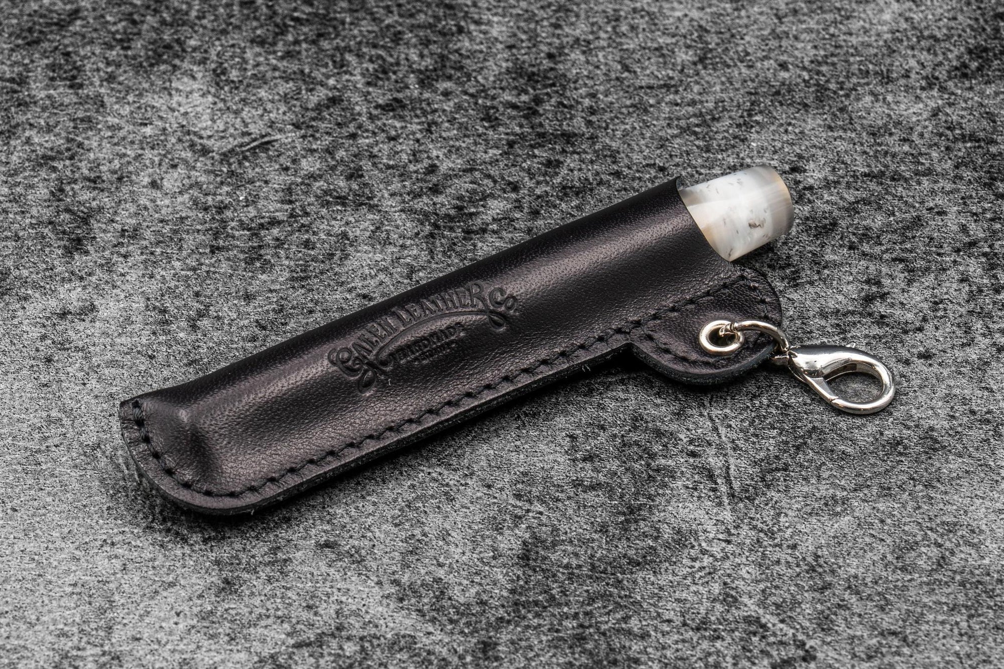 Leather Pocket Pen Keeper – Lanyard EDC Pocket Pen Sleeve - Multiple Color