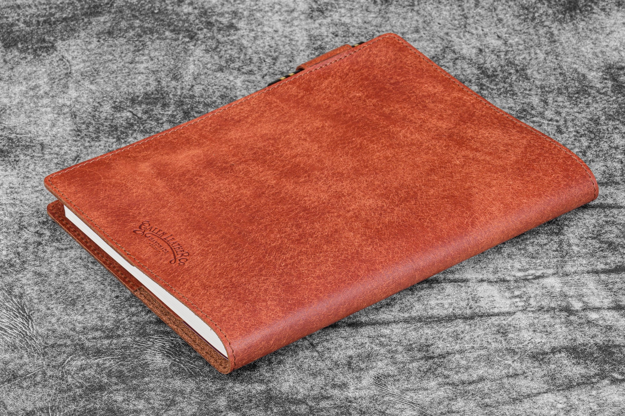 Deri A5 Defter Kılıfı - Aged Copper