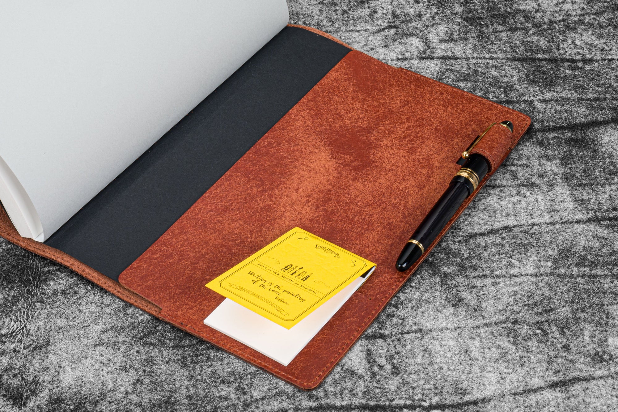 Deri B5 Defter Kılıfı - Aged Copper