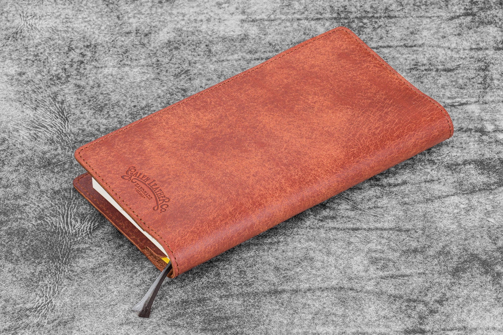 Leather Slim Hobonichi Weeks Planner Cover - Aged Copper