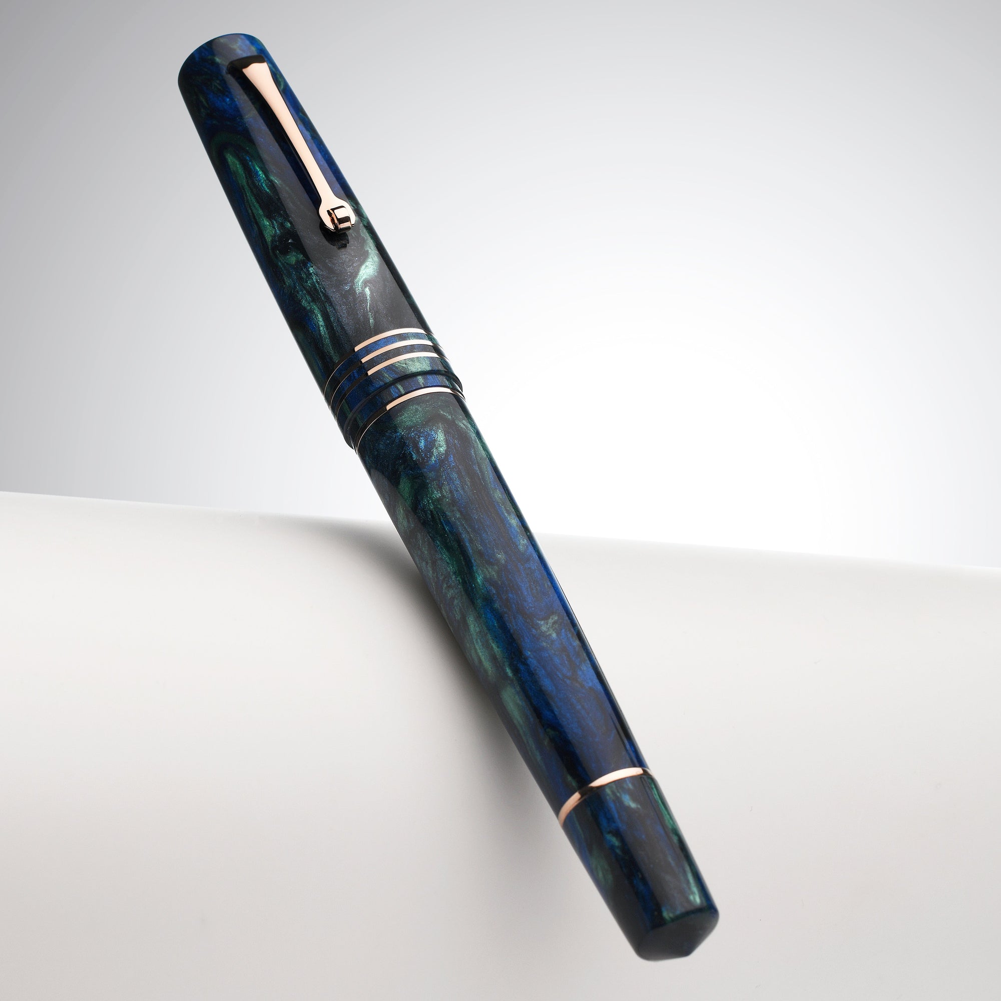 Leonardo MZG2.0 Fiordaliso Blue Dolma Kalem - 14k #8 Altın Uç