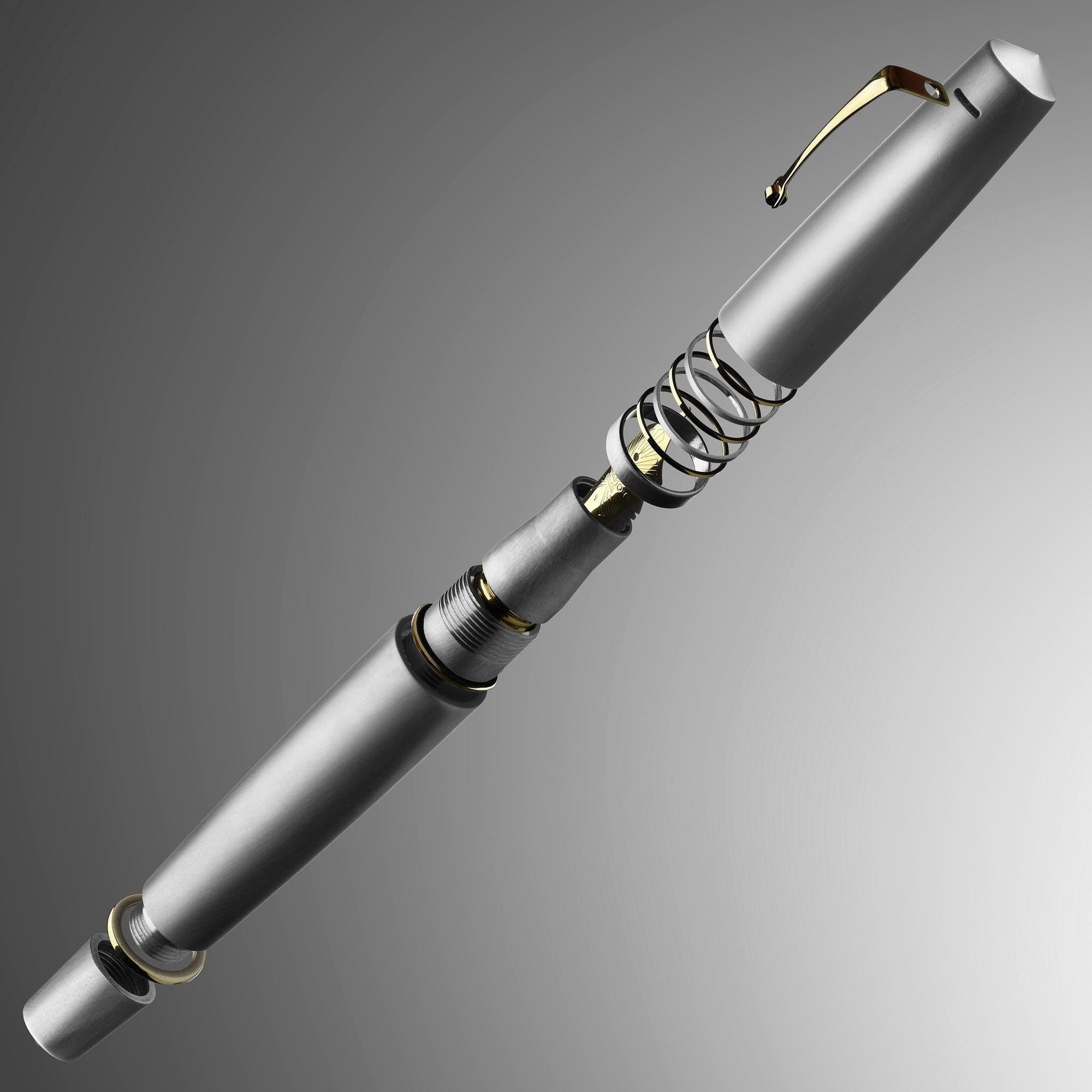 Leonardo Momento Zero Fountain Pen – Aluminum – ST #6