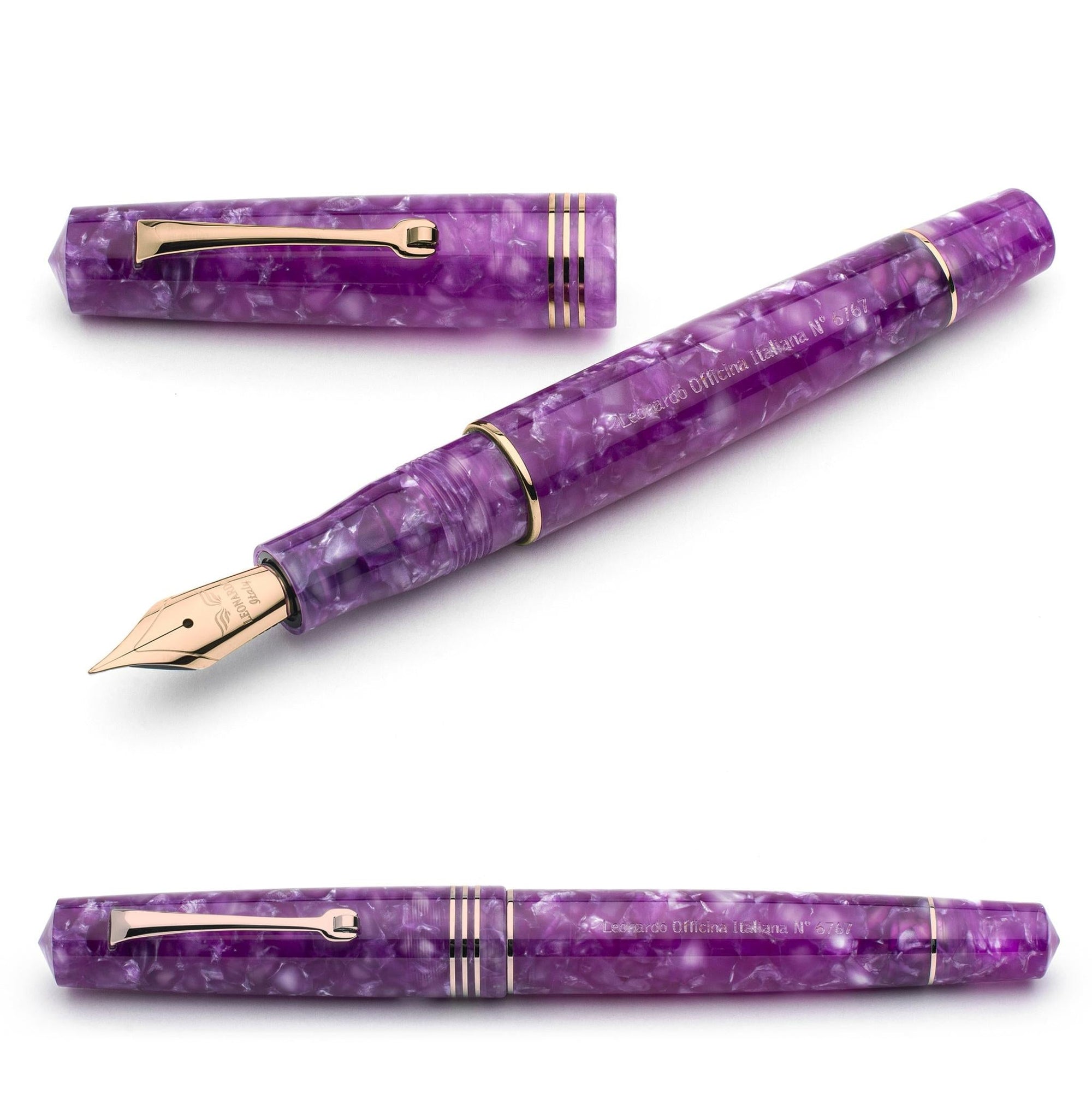 Leonardo Momento Zero Fountain Pen – Lavanda – RGT #6