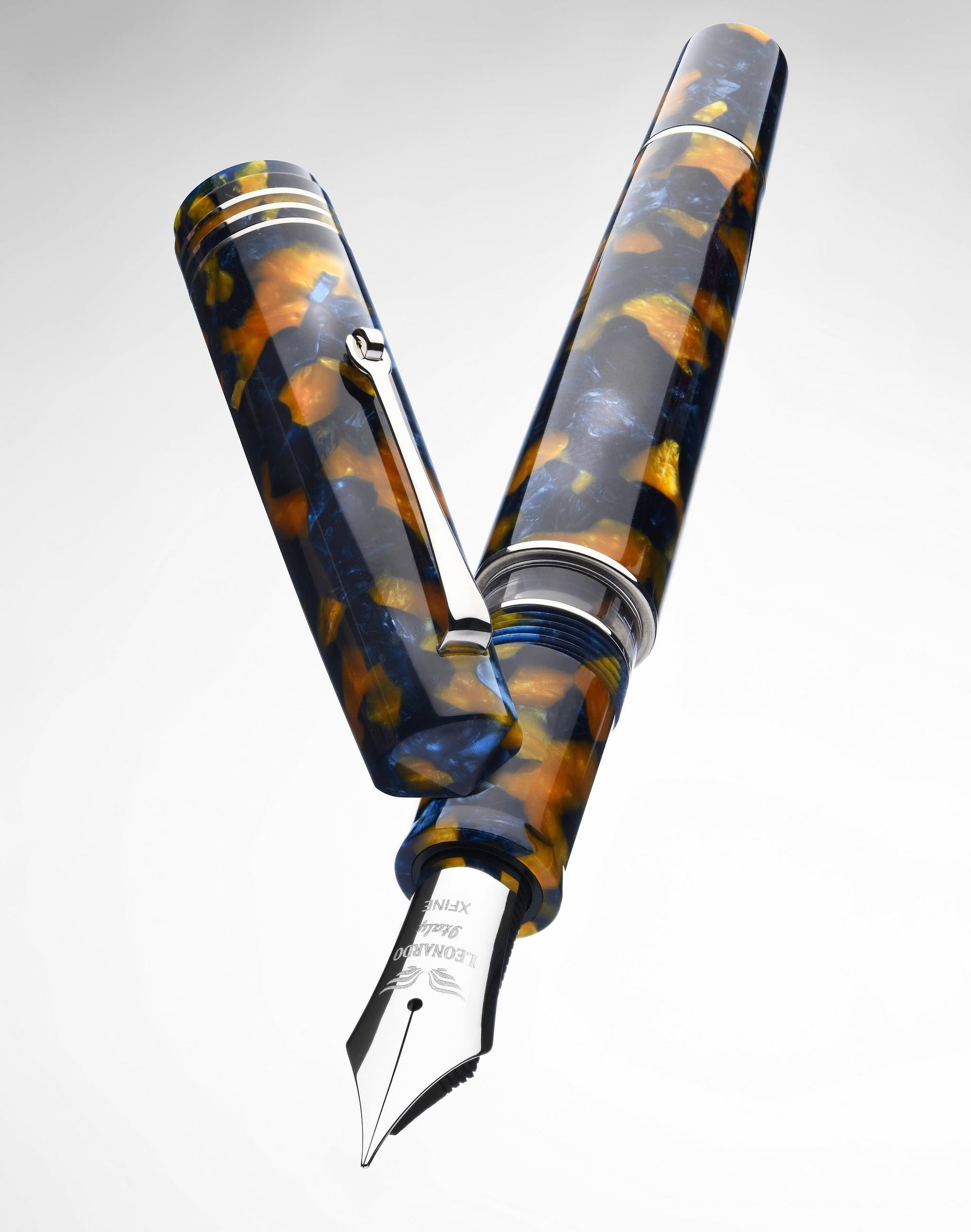 Leonardo Momento Zero Grande 2.0 Fountain Pen – Crepuscolo Marino – ST #8