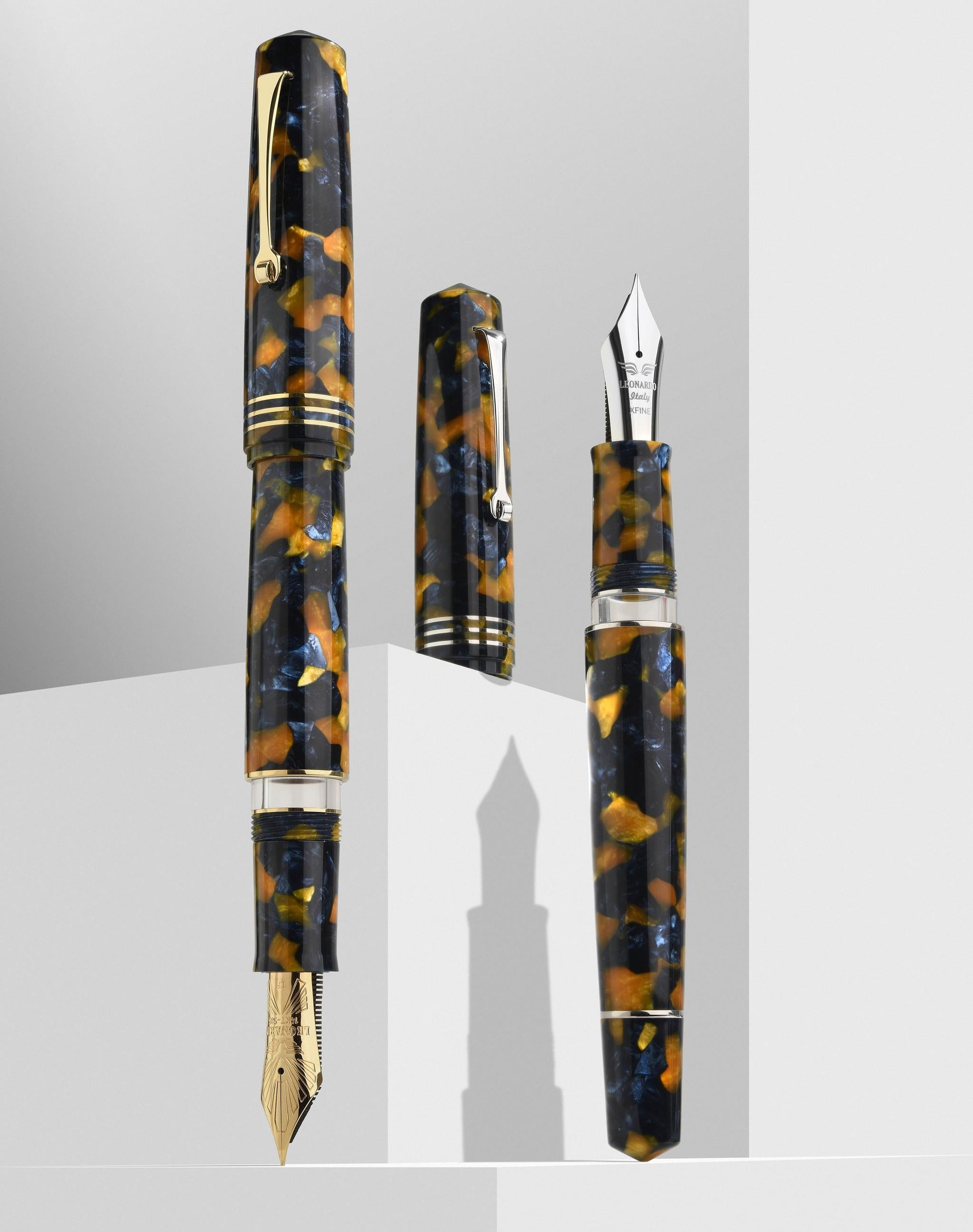 Leonardo Momento Zero Grande 2.0 Fountain Pen – Crepuscolo Marino – ST #8