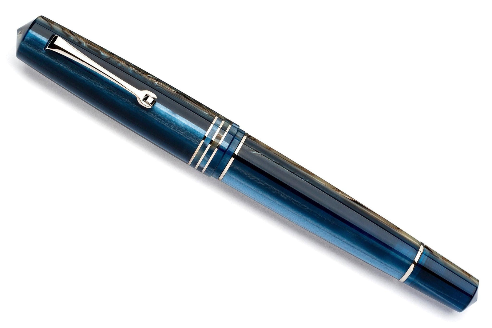 Leonardo Momento Zero Grande 2.0 Fountain Pen – Dark Hawaii – ST #6