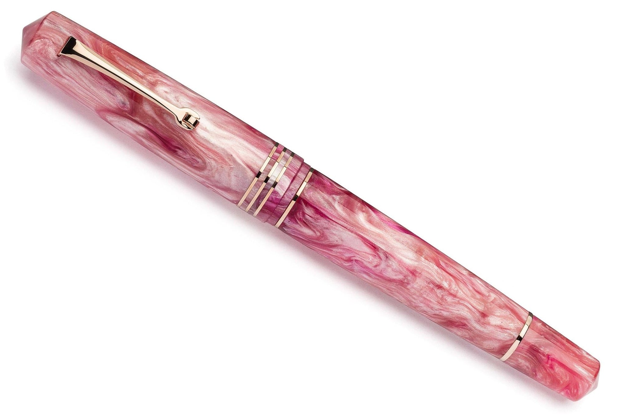 Leonardo Momento Zero Grande 2.0 Fountain Pen – Sakura – RGT #8 14K Gold