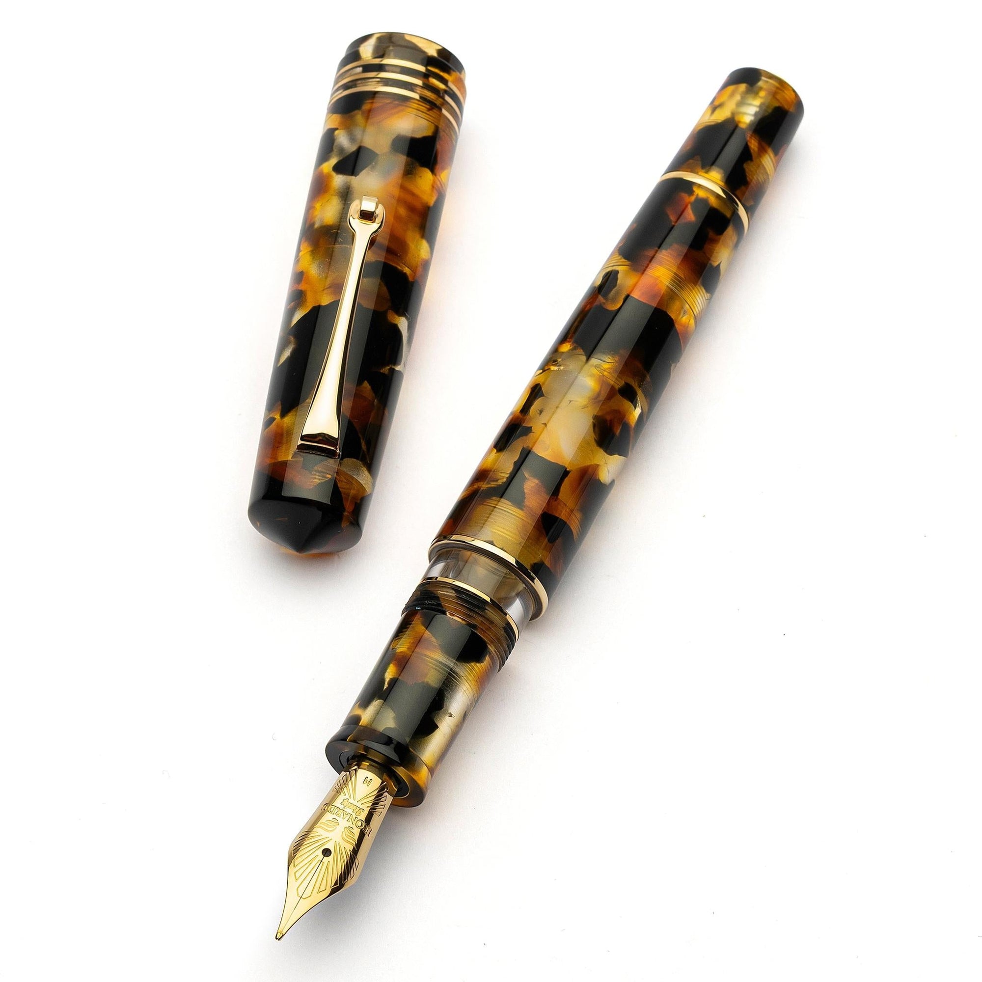 Leonardo Momento Zero Grande 2.0 Fountain Pen – Sottobosco – GT #6