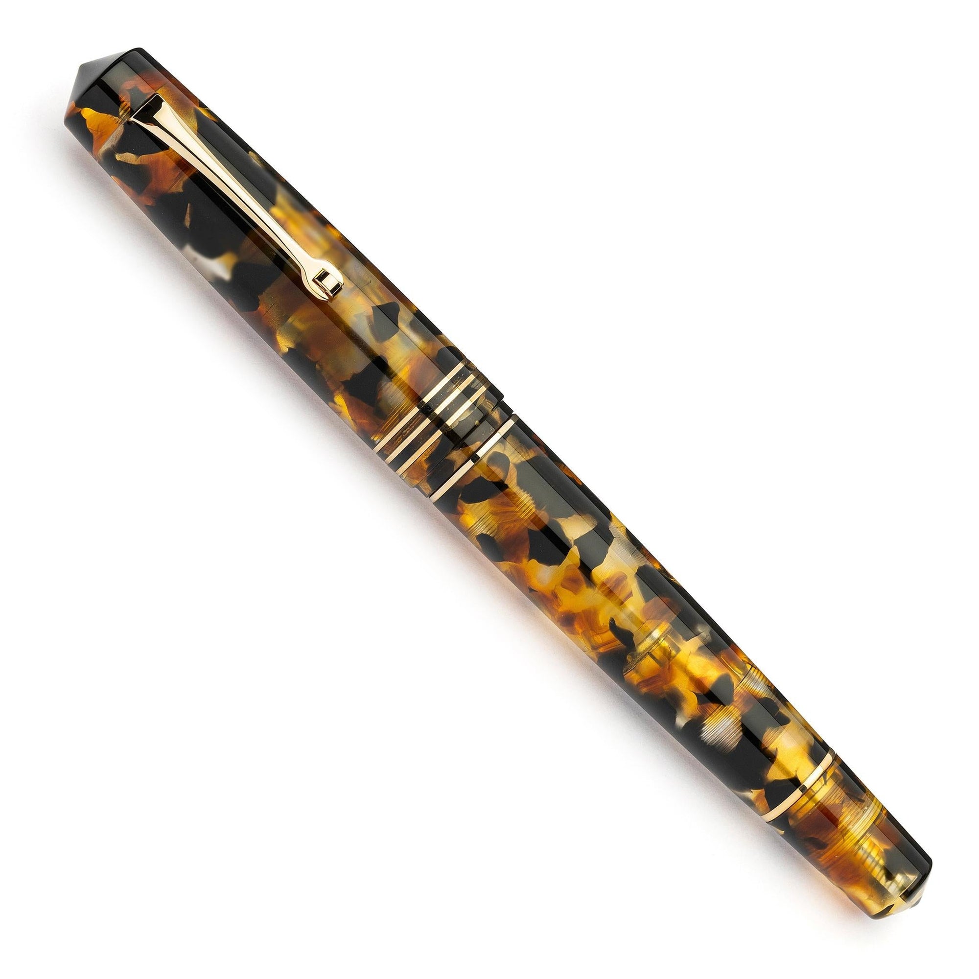 Leonardo Momento Zero Grande 2.0 Fountain Pen – Sottobosco – GT #8 14K Gold