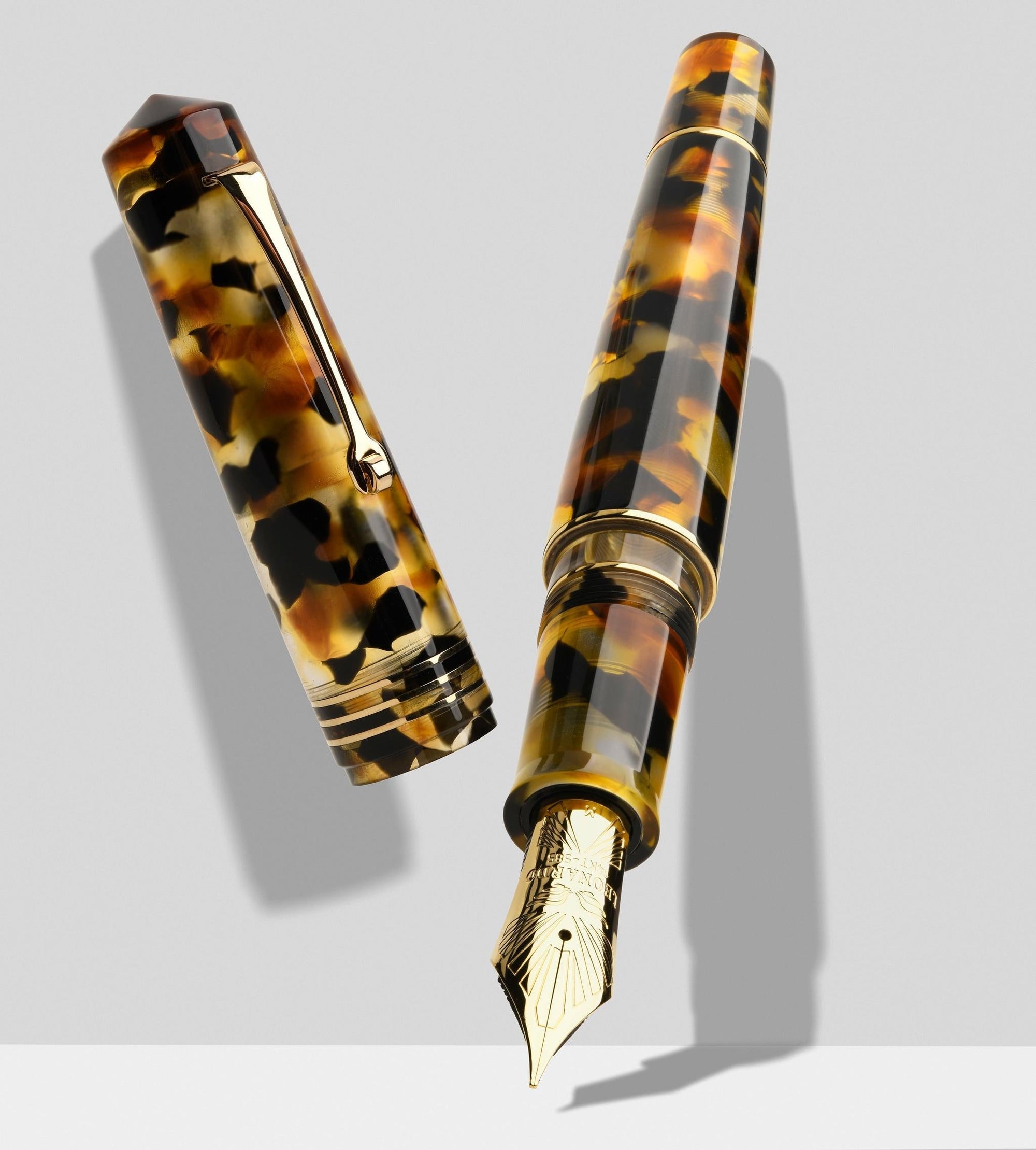 Leonardo Momento Zero Grande 2.0 Fountain Pen – Sottobosco – GT #8 14K Gold