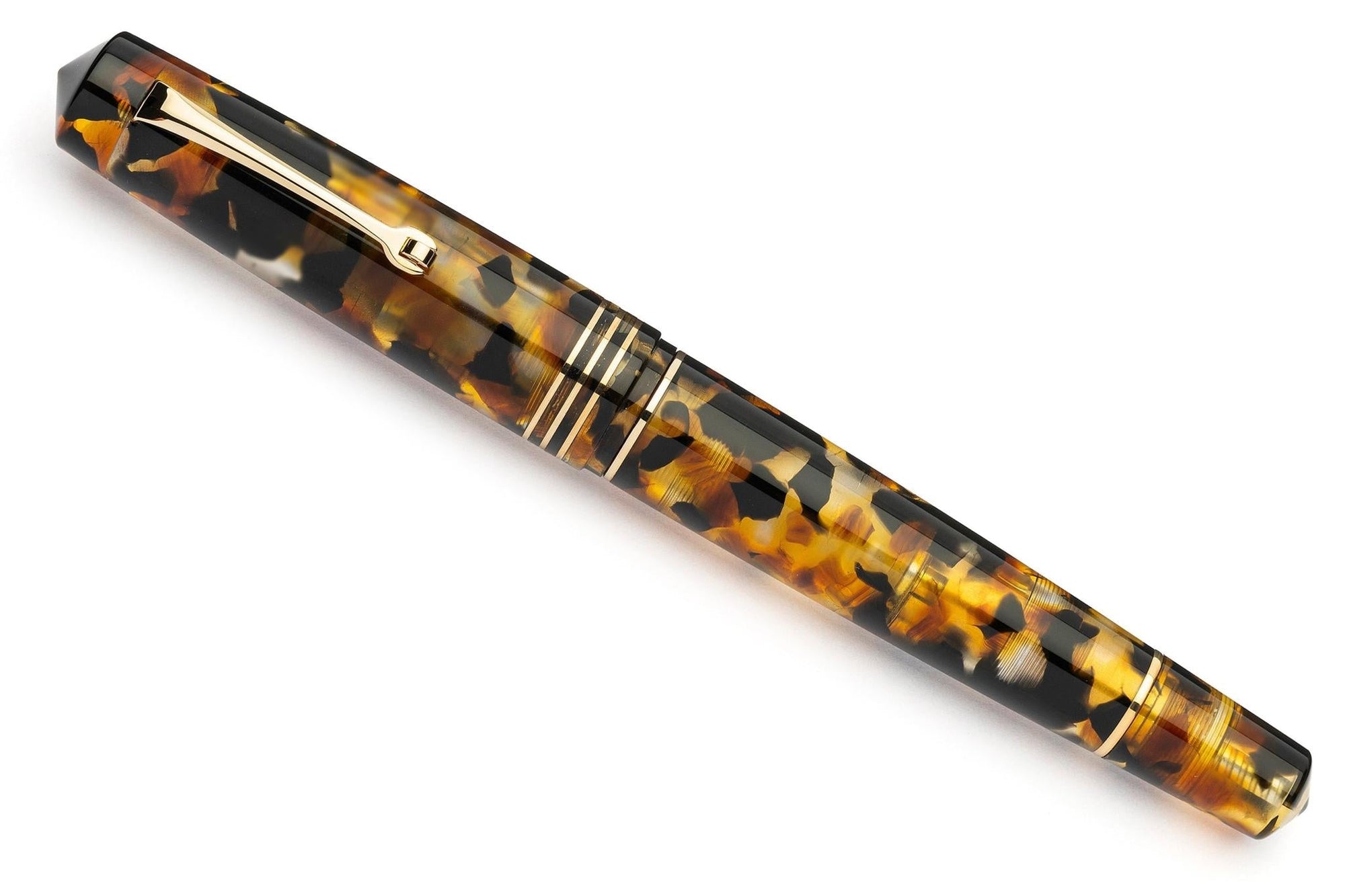 Leonardo Momento Zero Grande 2.0 Fountain Pen – Sottobosco – GT #8 14K Gold