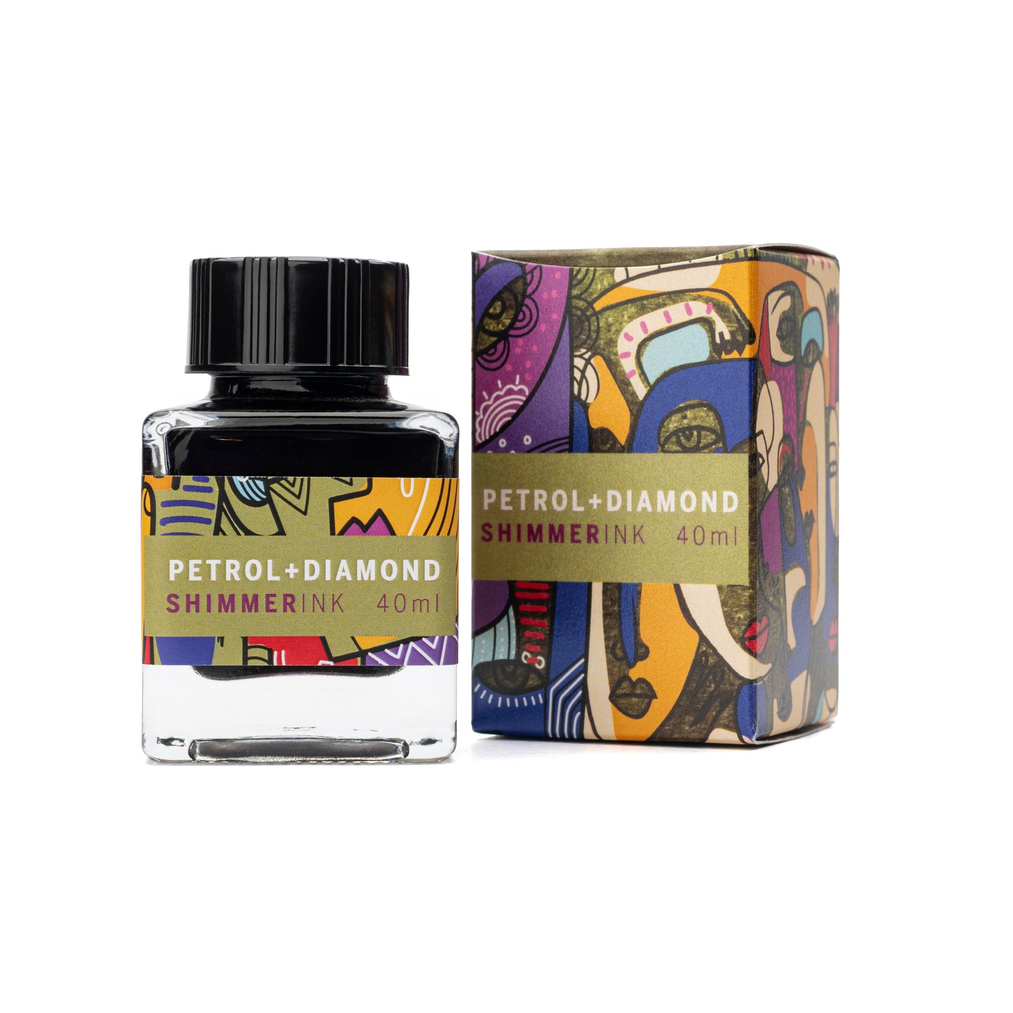 Leonardo Officina Mürekkep - Petrol Diamond Shimmer - 40ml