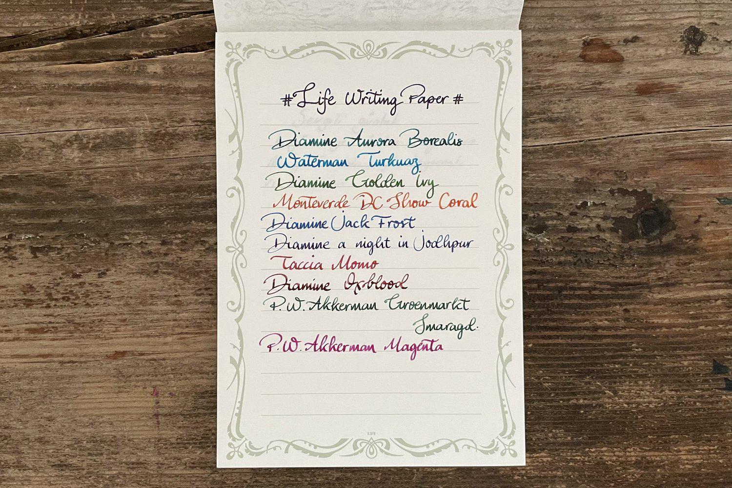 Life Writing Paper Notepad - A5 - White - 60 Pages