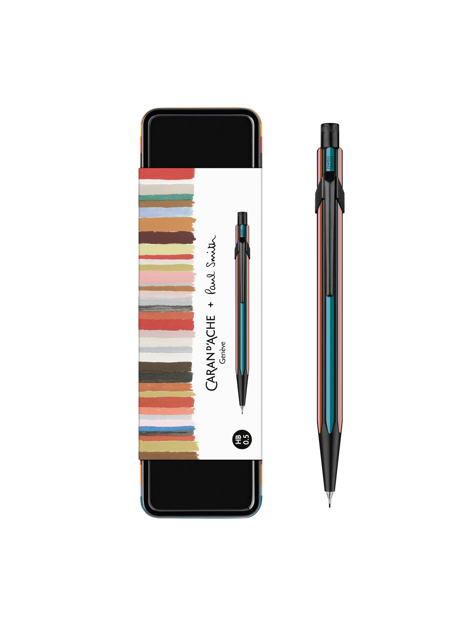 Caran d’Ache 849 Paul Smith 5. Edisyon Versatil Kalem 0,5 mm – Siyah
