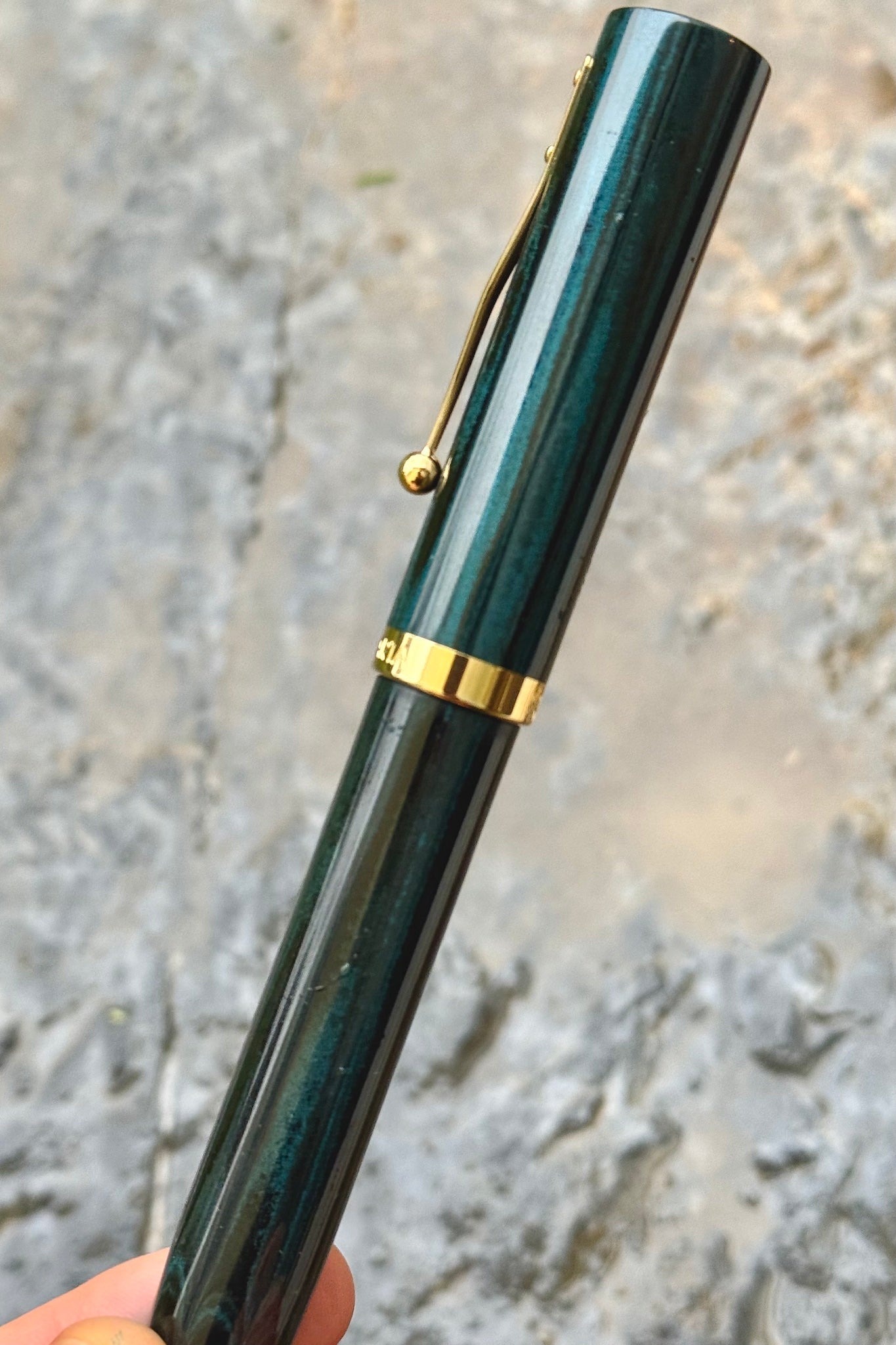 Magna Carta Mag 1000 Büyük Boy Dolmakalem - Model - Mavi Ebonite