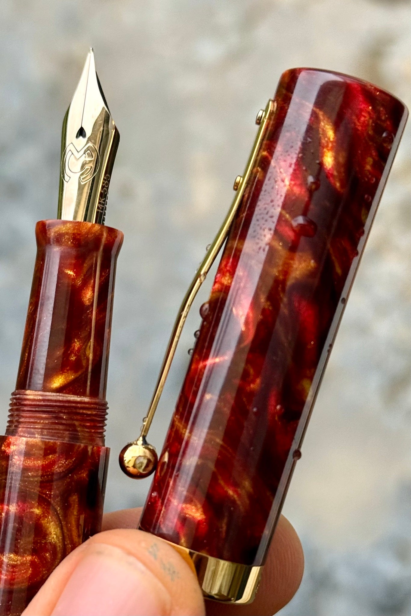 Magna Carta Mag 600 Dolmakalem 14k Gerçek Esnek Uç -Model - 15