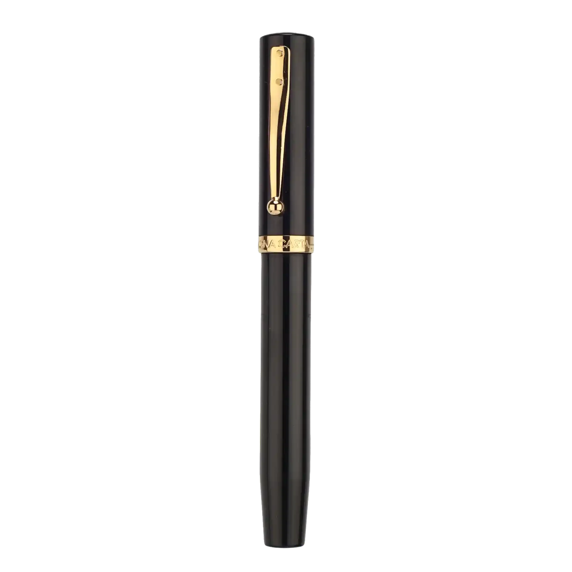 Magna Carta Mag 600 Fountain Pen True Flex Nib - Nikko Ebonite Black