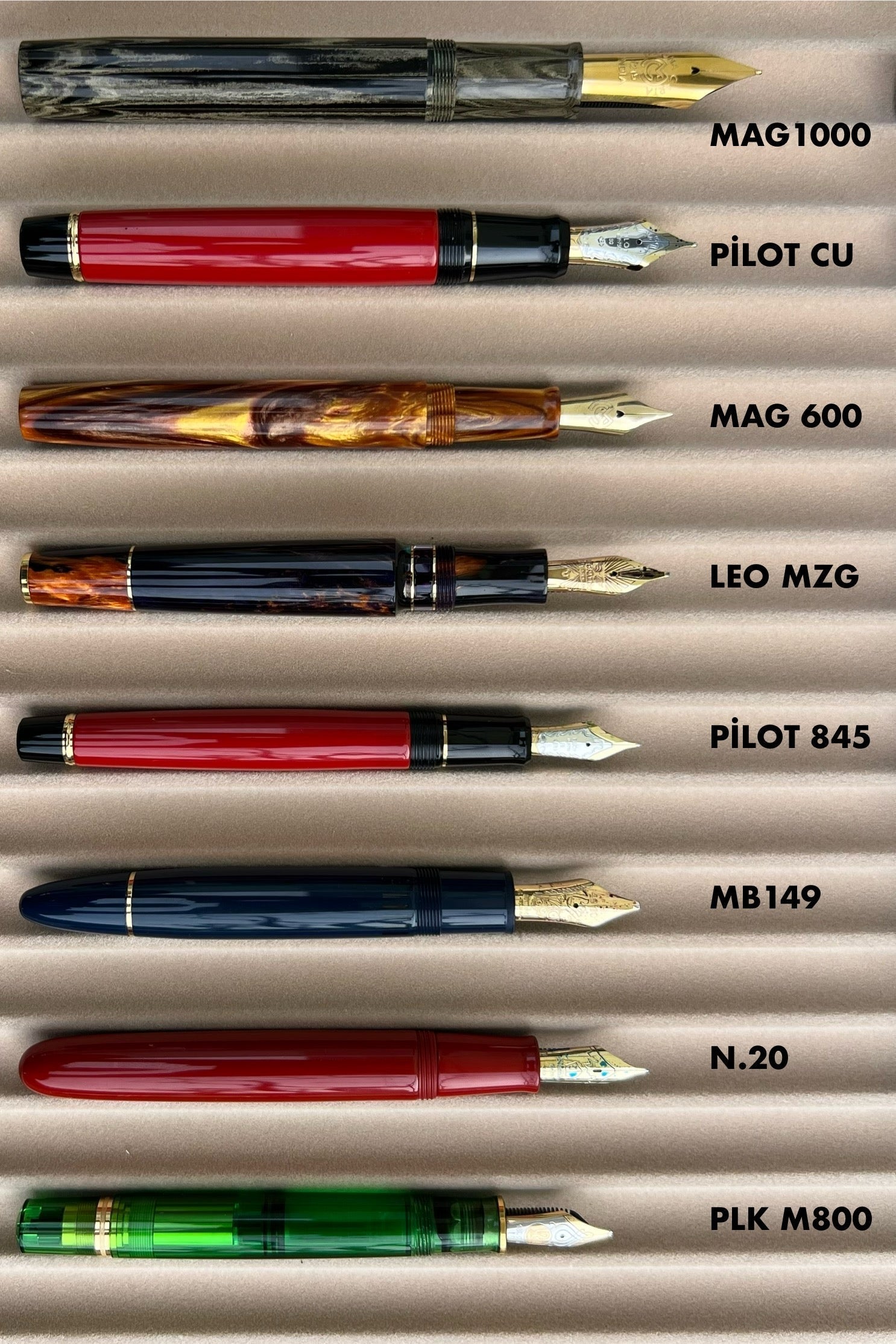 Magna Carta Mag 600 Fountain Pen True Flex Nib 18