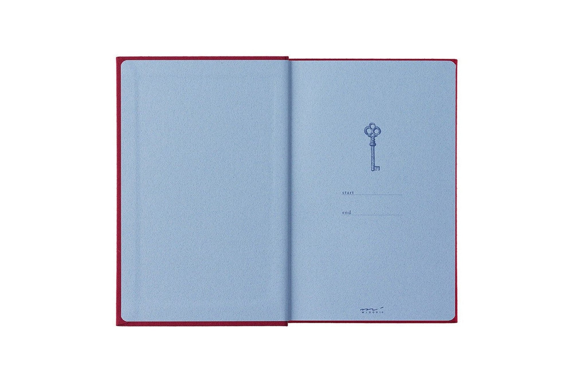 Midori 10 Yıllık Ajanda - Kırmızı