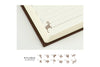 Midori 3 Years Diary - Door Design - Brown