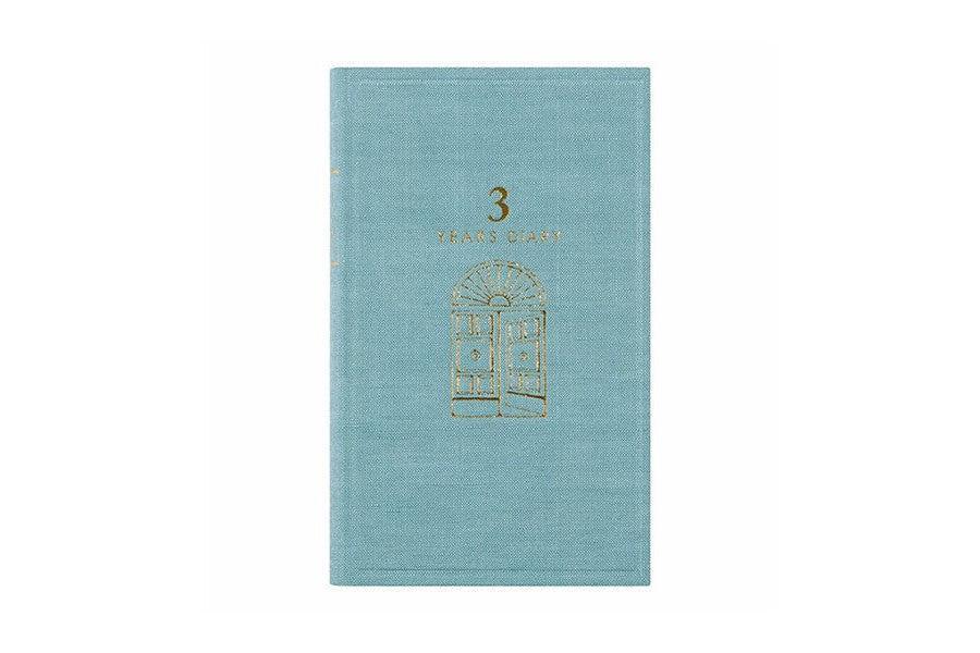 Midori 3 Yıllık Ajanda - Door - Mavi