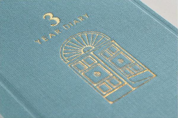 Midori 3 Yıllık Ajanda - Door - Mavi