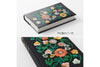 Midori MD 5 Years Diary - Embroidery Flower Design - Black