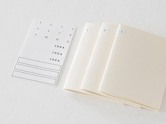 Midori MD Defter Light A5 Çizgili 3&#39;lü Set