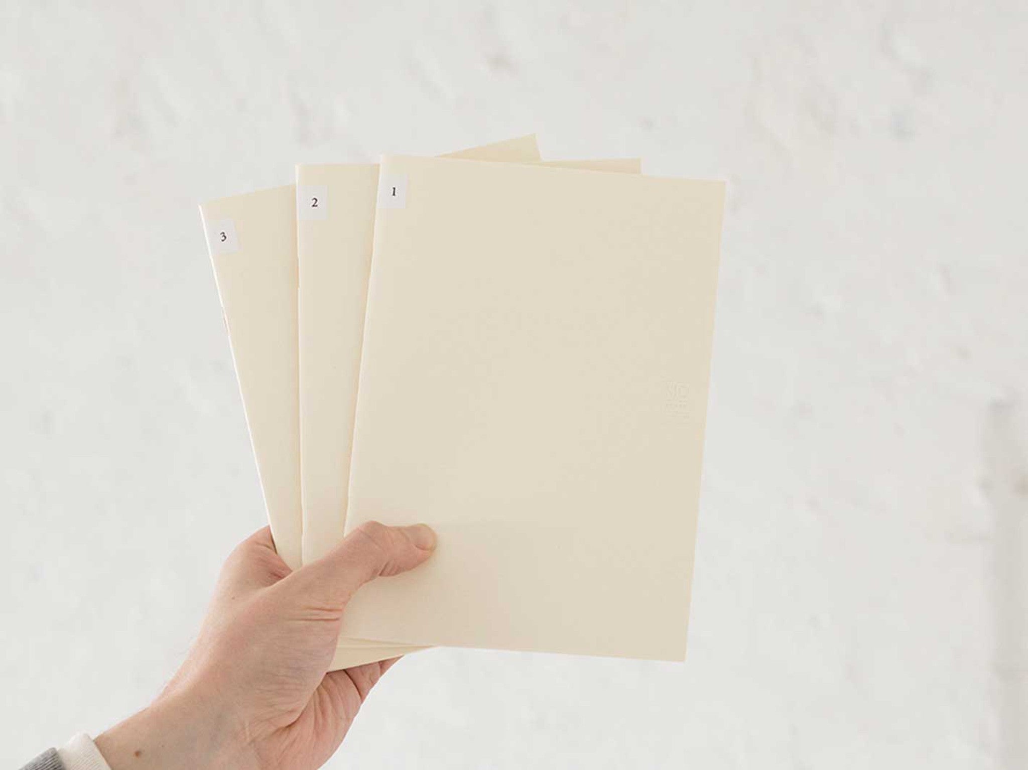 Midori MD Defter Light A5 Çizgisiz 3'lü Set | Galen TR