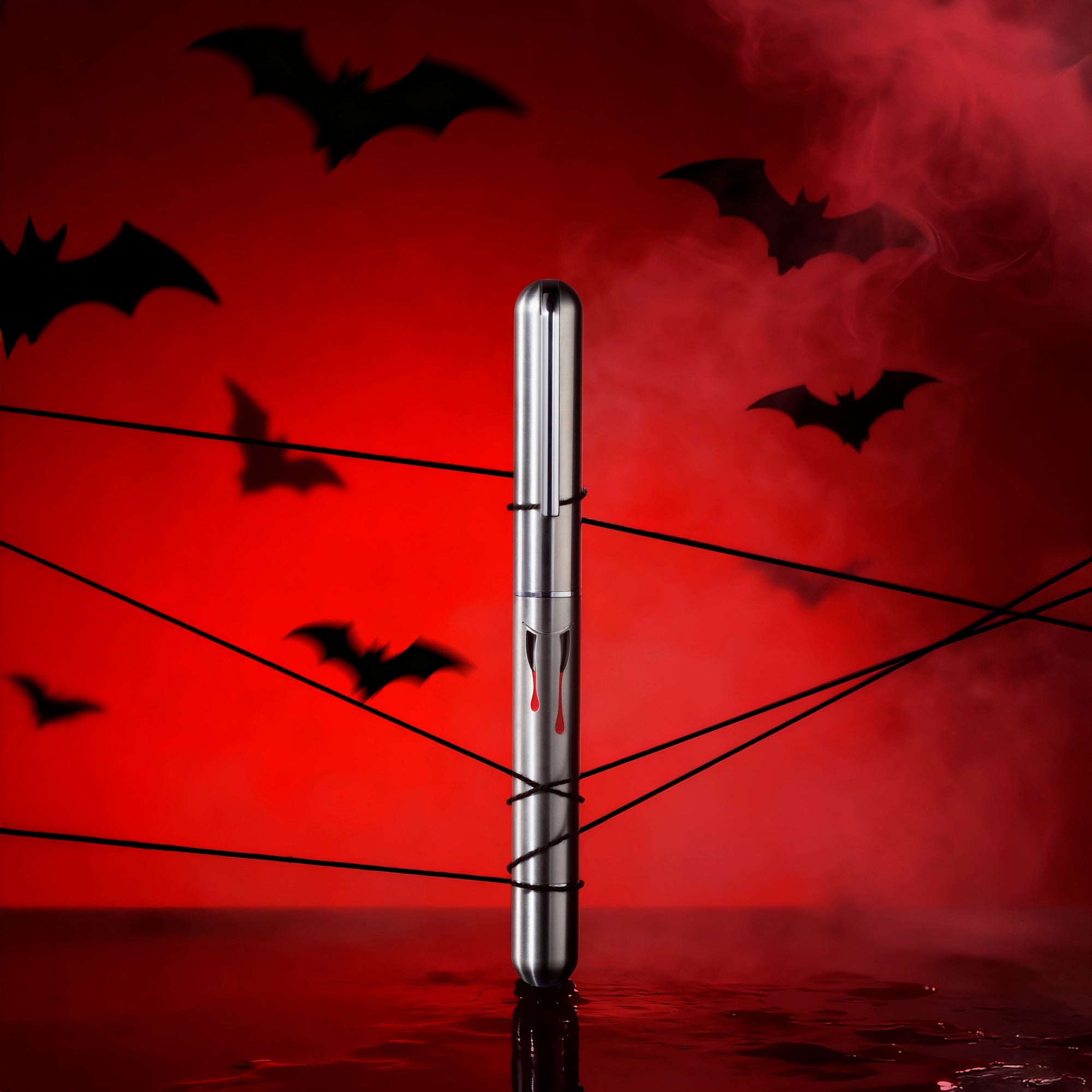 Nahvalur Dracula Dolma Kalem - Titanyum