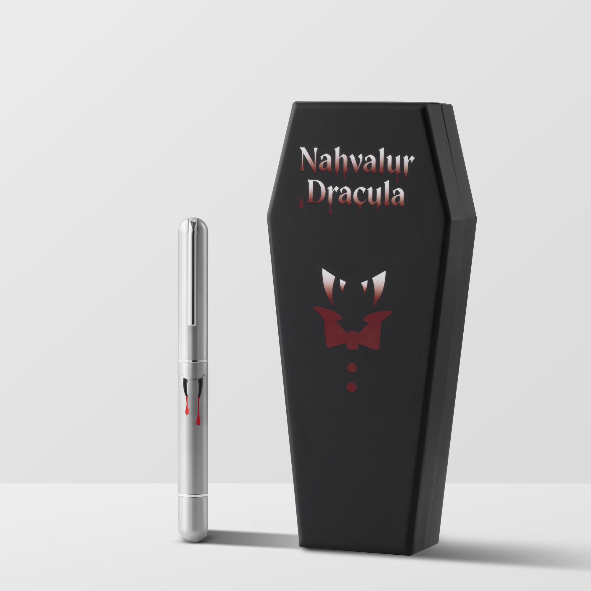 Nahvalur Dracula Dolma Kalem - Titanyum