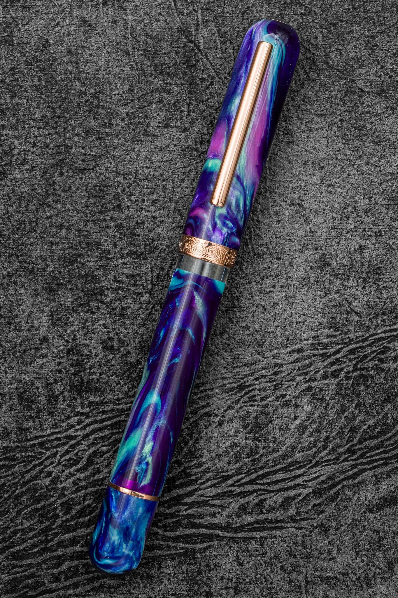 Nahvalur &amp; Galen Exclusive Nature Dolma Kalem - Aurora Polaris