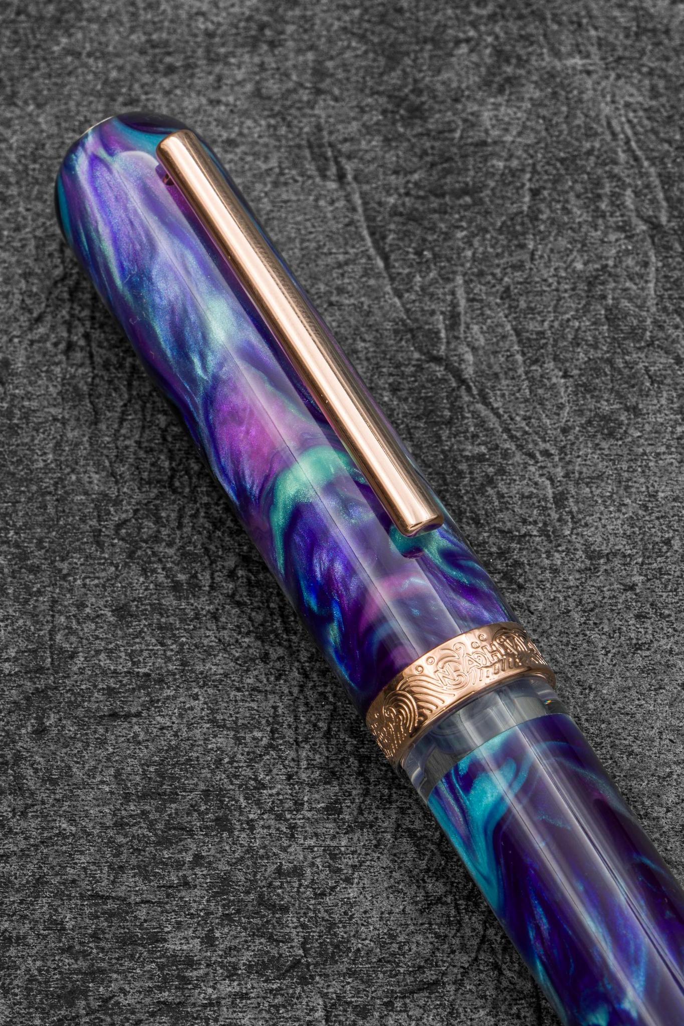 Nahvalur &amp; Galen Exclusive Nature Dolma Kalem - Aurora Polaris